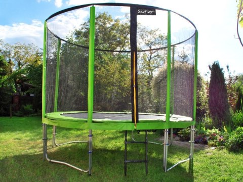 Trampolina ogrodowa SKYFLYER RING 2w1 304cm 10FT