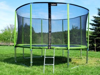 Trampolina ogrodowa SKYFLYER RING 2w1 366cm 12FT