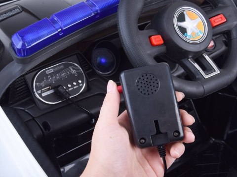 Auto na akumulator policja pilot 2x45W