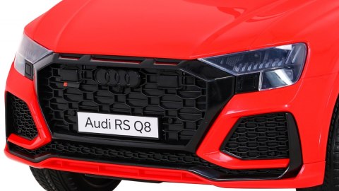 Auto na akumulator Nowe Audi RS Q8 Czerwony