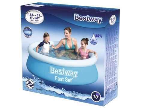 Bestway Ogrodowy Basen rozporowy 183x51cm 57392