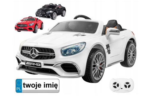 Lakierowany Mercedes SL65 AMG na Licencji + pokrowiec