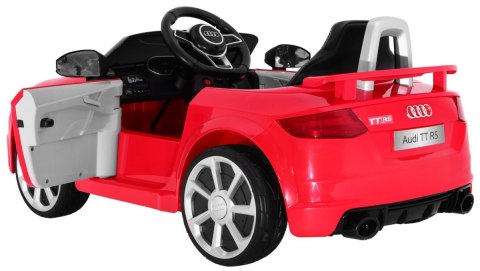 Autko na akumulator AUDI TT RS Pilot Skóra USB