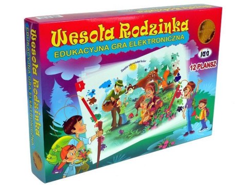 Edukacyjna Gra Elektroniczna Wesoła Rodzinka G0186