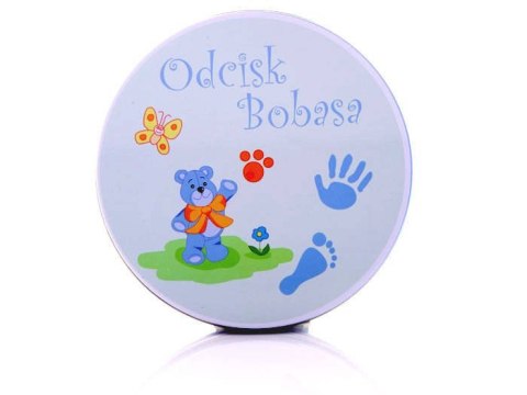 Odcisk Bobasa Super Pamiątka na chrzest ZA0087 NI