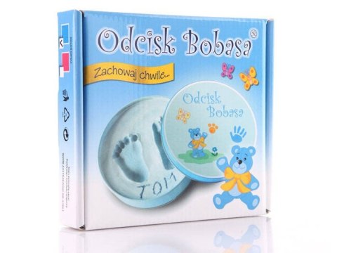 Odcisk Bobasa Super Pamiątka na chrzest ZA0087 NI