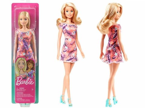 Barbie lalka w wakacyjnej sukience Mattel ZA3579