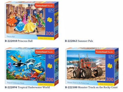 Castorland Puzzle 200 el. wzory CA0034