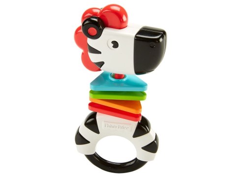 Fisher Price Grzechotka Zebra dla maluszka ZA3620