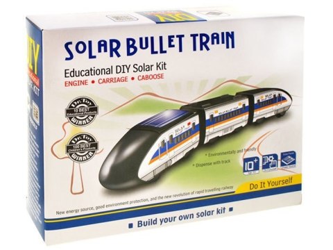 Solarny Bullet Train POCIĄG edukacyjny ZA1848