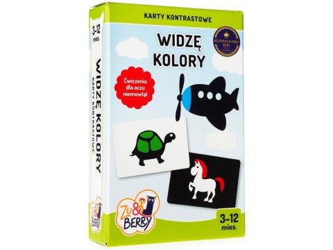 Zu&Berry Karty kontrastowe Widzę kolory KS0163