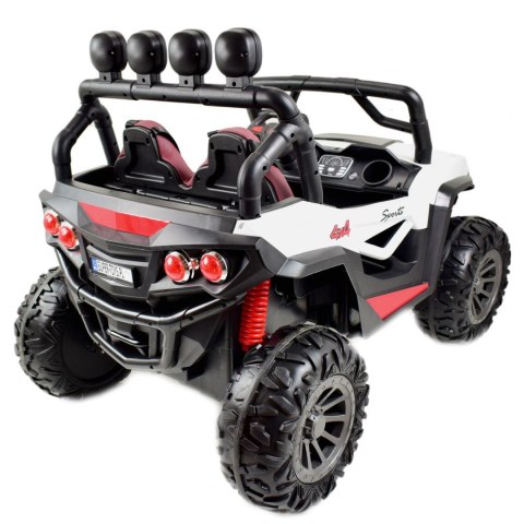 MEGA AUTO BUGGY SPORTS 4X4 , METALOWE AMORTYZATORY, FUNKCJA BUJANIA, PODŚWIETLANA MASKA. LICZNIKI, FULL OPCJA /CL908