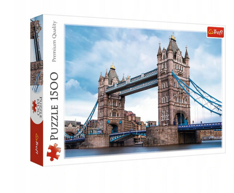 Puzzle Tower Bridge nad Tamizą 1500 Trefl