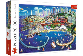 Puzzle Trefl ZATOKA SAN FRANCISCO 2000 el