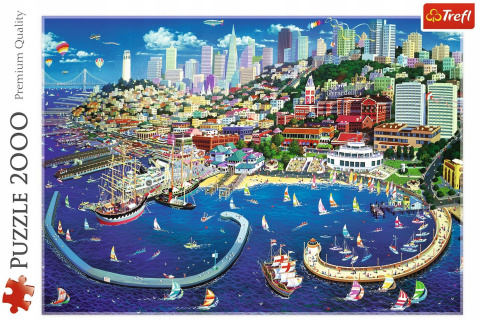 Puzzle Trefl ZATOKA SAN FRANCISCO 2000 el