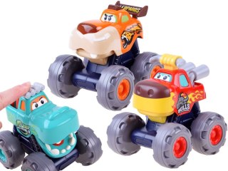 Autko Monster Trucks zestaw 3 pojazdy ZA3516