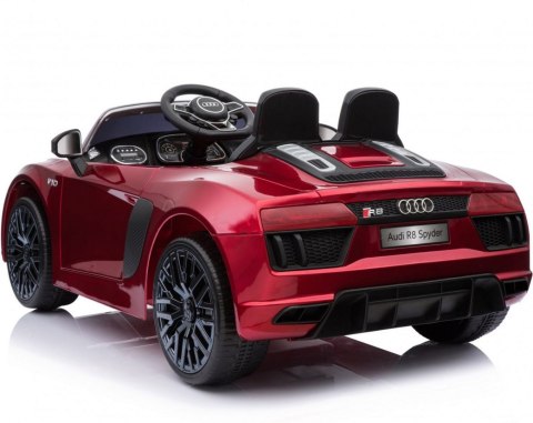 NAJNOWSZY ORYGINALNY AUDI R8 NA LICENCJI MIĘKKIE SIEDZENIE, MIĘKKIE KOŁA SUPER JAKOŚĆ/R8