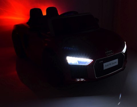 NAJNOWSZY ORYGINALNY AUDI R8 NA LICENCJI MIĘKKIE SIEDZENIE, MIĘKKIE KOŁA SUPER JAKOŚĆ/R8