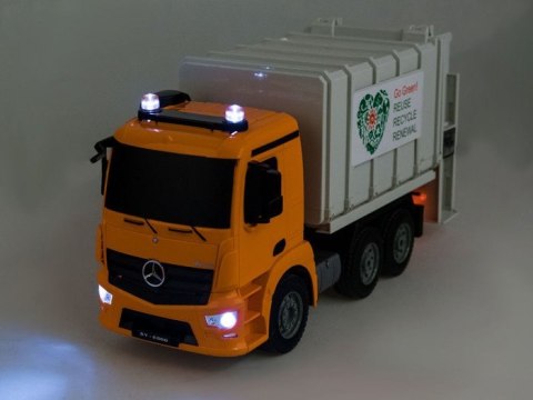 Auto ŚMIECIARKA zdalnie sterowana Mercedes RC0322