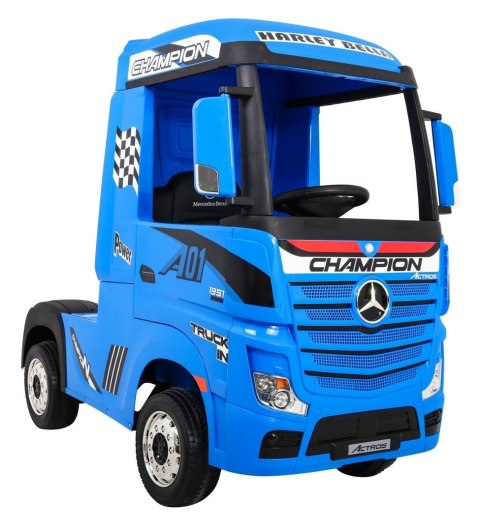 Pojazd Mercedes Benz Actros Niebieski