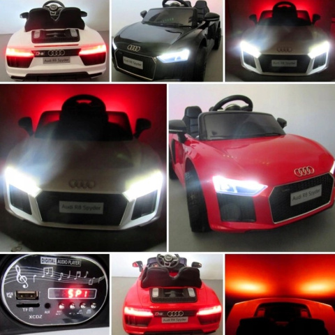 Auto na akumulator AUDI R8 Spyder RS