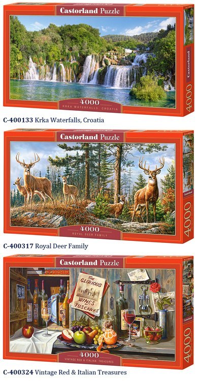 Castorland Puzzle 4000 elem. obraz 138x68cm CA0021