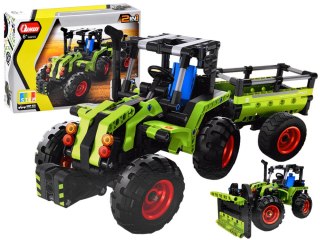 Klocki zbuduj TRAKTOR SPYCHACZ 2w1 348 ele. ZA3813