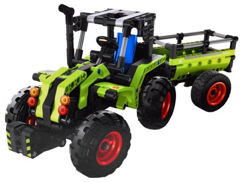 Klocki zbuduj TRAKTOR SPYCHACZ 2w1 348 ele. ZA3813