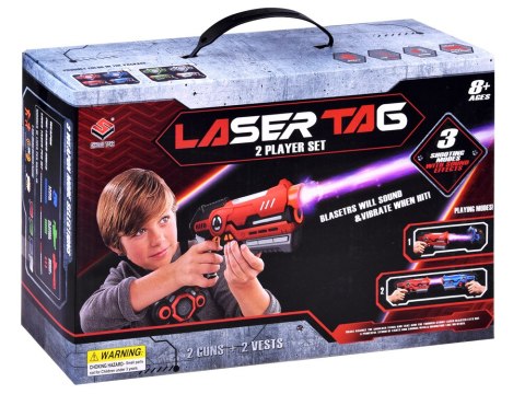 Laserowy paintball pistolety laser tag 2szt ZA3776