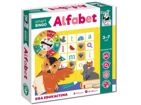 Kapitan Nauka Gra Alfabet. Smart Bingo GR0483