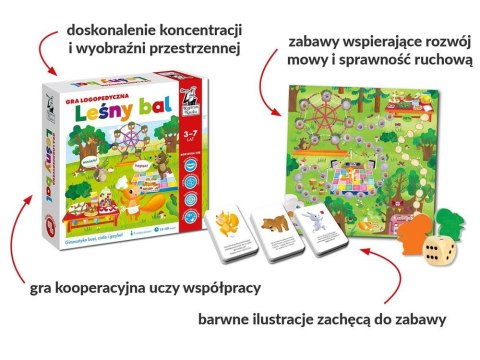 Kapitan Nauka Gra Logopedyczna Leśny bal GR0517