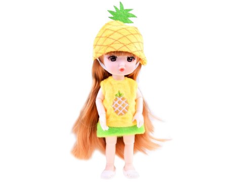 Owocowa Laleczka Ananas breloczek ZA3764