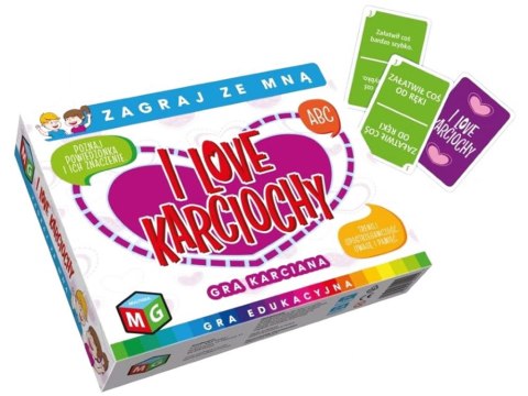 Gra edukacyjna I love karciochy Multigra GR0312