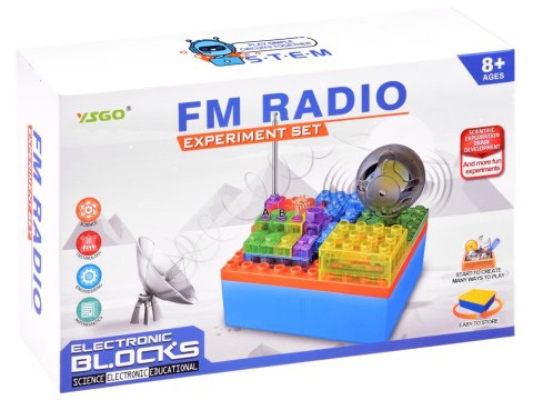 Klocki zrób sam RADIO zestaw edukacyjny ZA3980