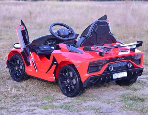 ORYGINALNE LAMBORGHINI AVENTADOR - WERSJA KARBON - MIĘKKIE KOŁA, MIĘKKIE SIEDZENIE, SUPER JAKOŚĆ/SX2018