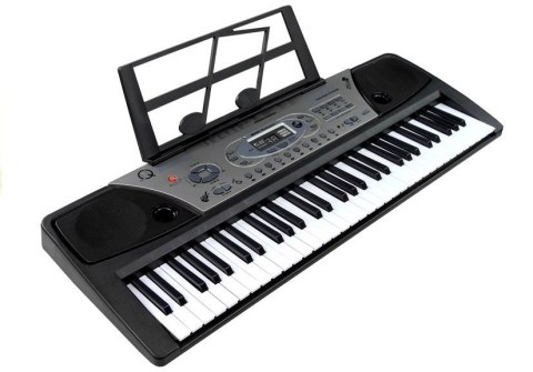 Organy Keyboard + Mikrofon Zasilacz MQ-810 MP3