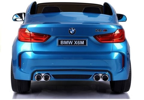 Auto Na Akumulator BMW X6M Niebieskie Lakierowane