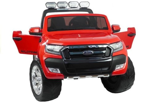 Auto Na Akumulator Ford Ranger 4x4 Czerwony LCD