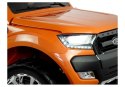 LEAN CARS Auto na Akumulator Ford Ranger 4x4 Pomarańczowy Lakier LCD