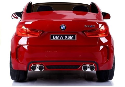 Auto na Akumulator Nowe BMW X6M Czerwone Lakierowane