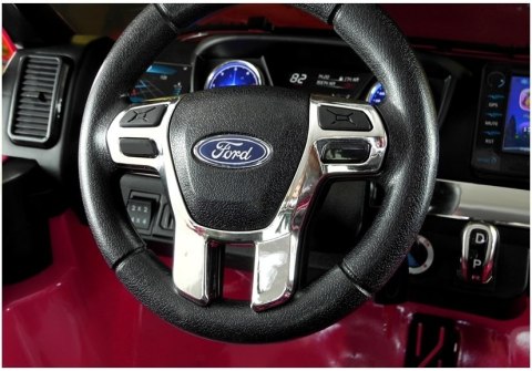 Auto na akumulator Ford Ranger 4x4 Różowy Lakier LCD