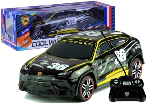 Auto Zdalnie Sterowane Sportowe Pilot R/C Czarne