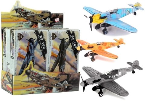 Samolot Puzzle 4D Modelarstwo BF-109 1:49