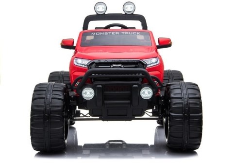 Pojazd na Akumulator Ford Ranger Monster LCD Czerwony