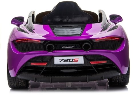 Auto na Akumulator McLaren 720S Fioletowy Lakier