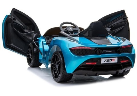 Auto na Akumulator McLaren 720S Niebieski Lakier