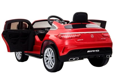 Auto na Akumulator Mercedes GLE63 Coupe Czerwony