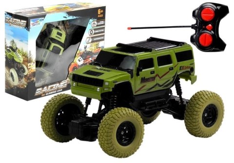 Auto Zdalnie Sterowane Jeep R/C 1:18 Zielone