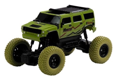 Auto Zdalnie Sterowane Jeep R/C 1:18 Zielone