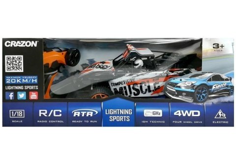 Auto na radio zdalnie sterowane R/C 1:18